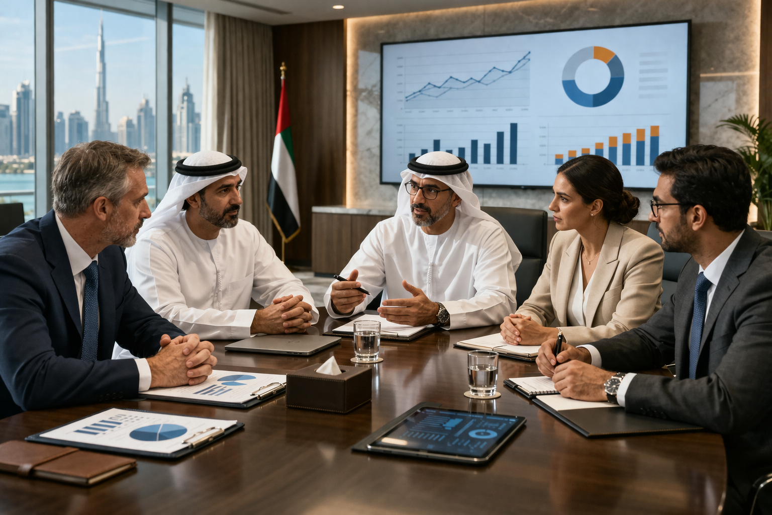 الاجتماع الاستشاري التنفيذي في دولة الإمارات العربية المتحدة