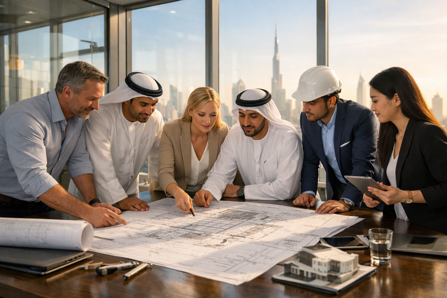 فريق الهندسة والمشاريع الإماراتي