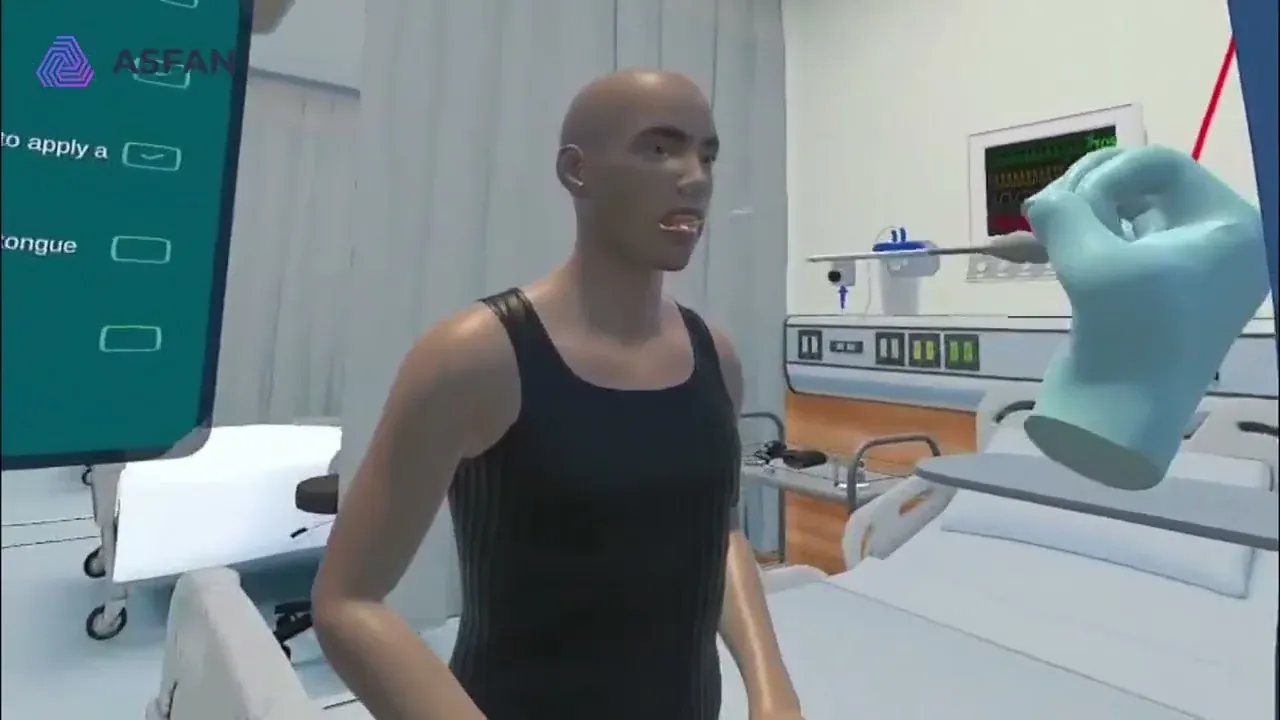 Measuring Vital Signs VR Nursing Simulation